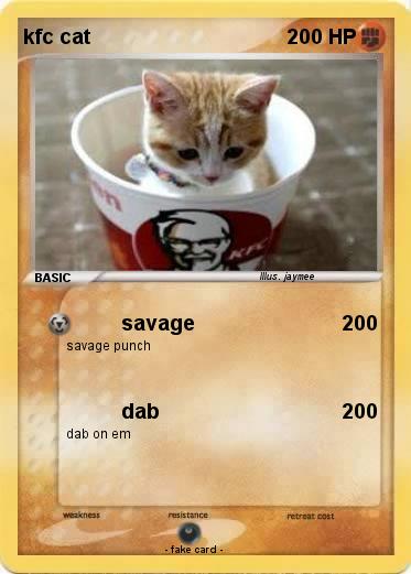 Pokemon kfc cat