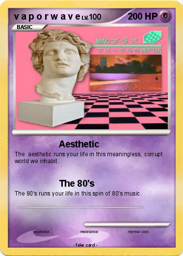Pokemon v a p o r w a v e