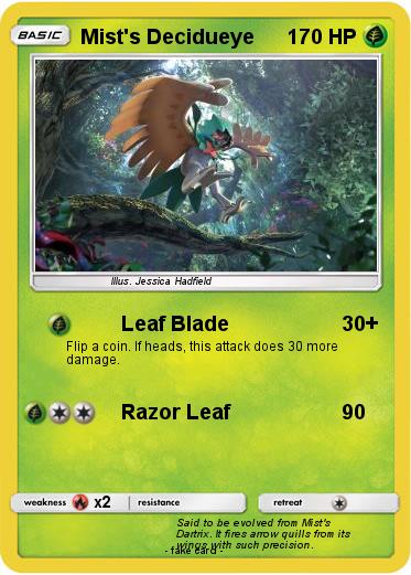 Pokemon Mist's Decidueye