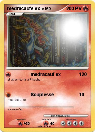 Pokemon medracaufe ex
