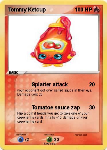 Pokemon Tommy Ketcup