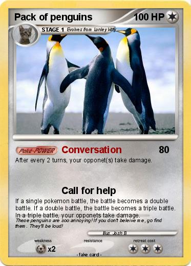 Pokemon Pack of penguins