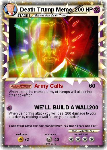 Pokemon Death Trump Meme