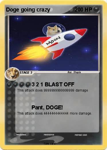 Pokemon Doge going crazy