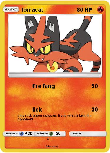 Pokemon torracat