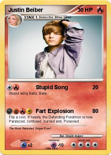 Pokemon Justin Beiber