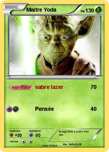 Pokemon Maitre Yoda