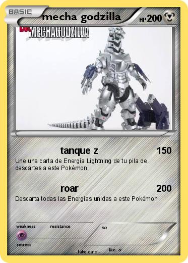 Pokemon mecha godzilla