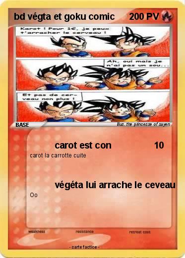 Pokemon bd végta et goku comic