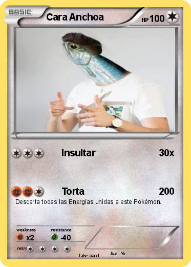 Pokemon Cara Anchoa