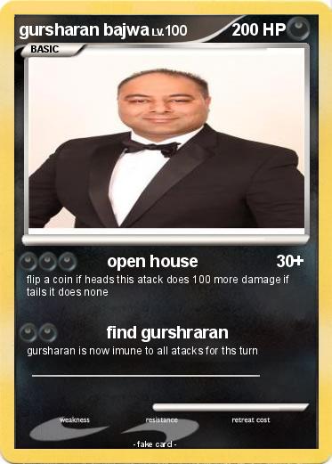 Pokemon gursharan bajwa