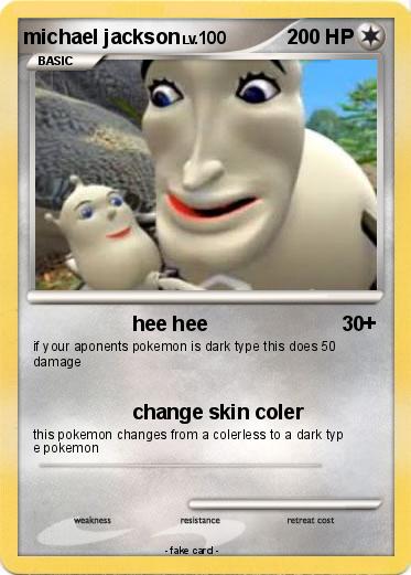 Pokemon michael jackson