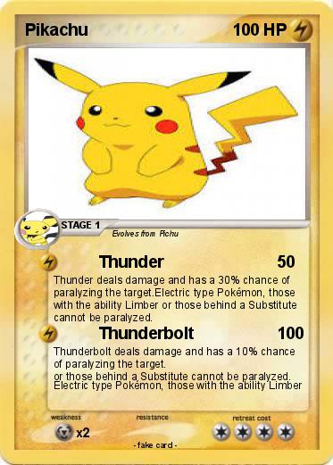 Pokemon Pikachu
