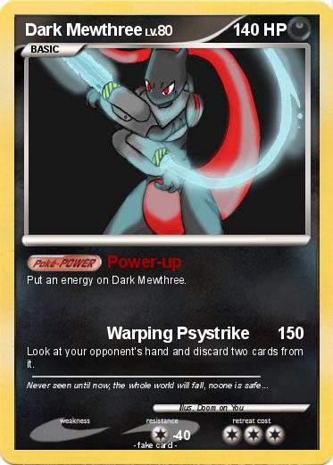 Pokemon Dark Mewthree
