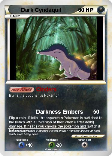 Pokemon Dark Cyndaquil