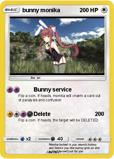 Pokemon bunny monika