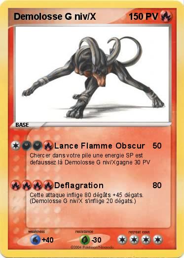 Pokemon Demolosse G niv/X