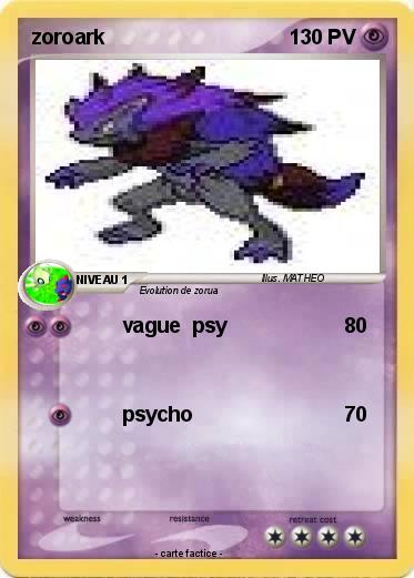 Pokemon zoroark