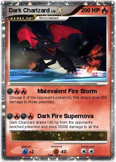 Pokemon Dark Charizard