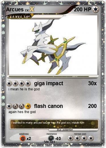 Pokemon Arcues