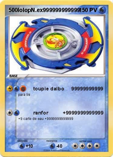 Pokemon 500lolopN.ex999999999999