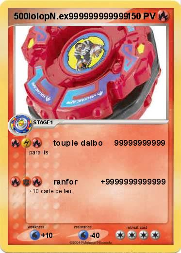 Pokemon 500lolopN.ex999999999999