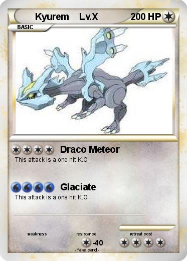 Pokemon Kyurem    Lv.X