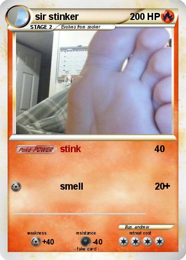 Pokemon sir stinker