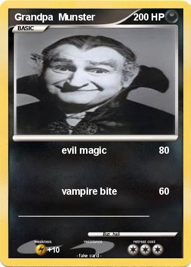 Pokemon Grandpa  Munster