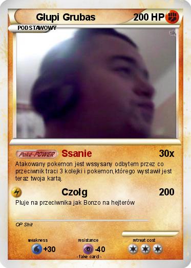 Pokemon Głupi Grubas