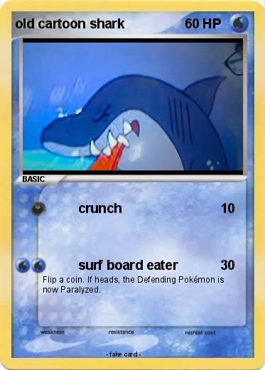 Pokemon old cartoon shark