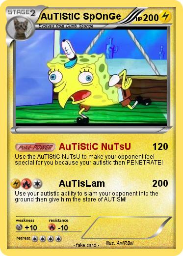 Pokemon AuTiStiC SpOnGe