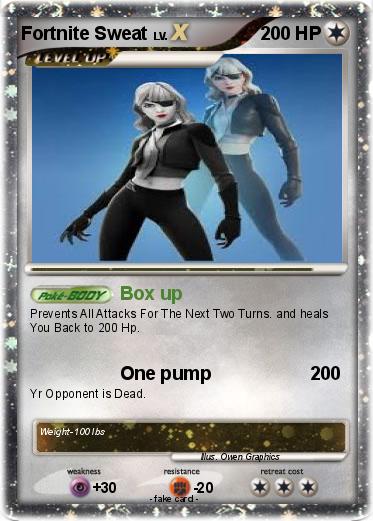 Pokemon Fortnite Sweat