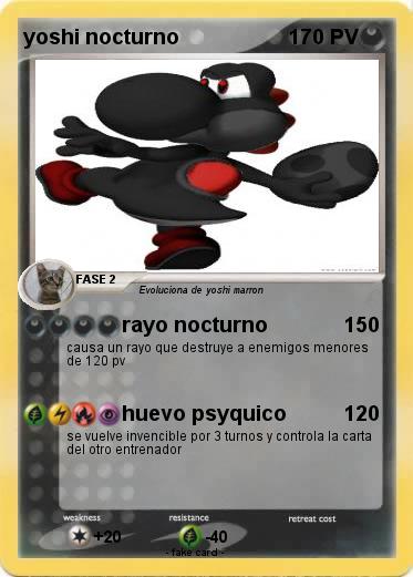 Pokemon yoshi nocturno