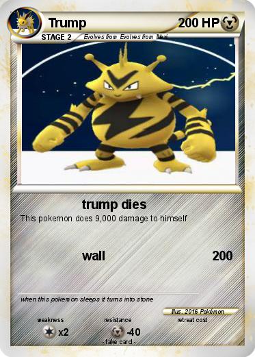 Pokemon Trump