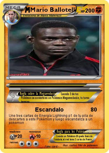 Pokemon Mario Ballotelli