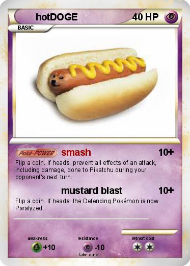 Pokemon hotDOGE