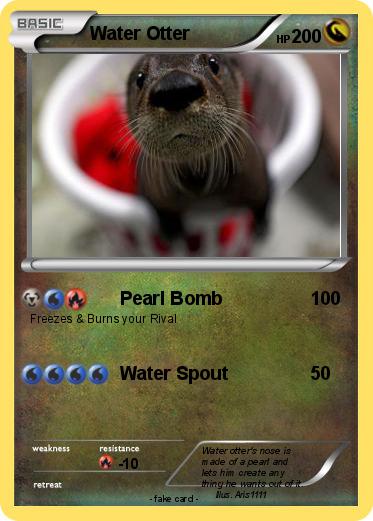 Pokemon Water Otter