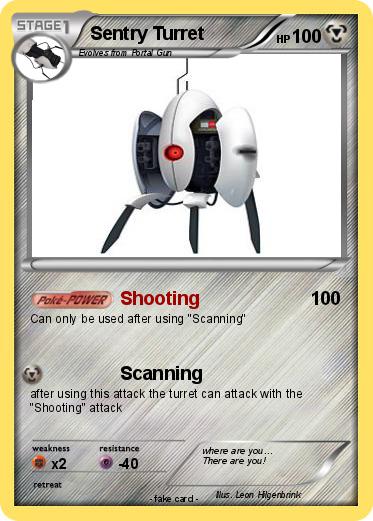 Pokemon Sentry Turret