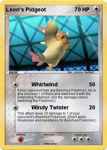 Pokemon Leon's Pidgeot