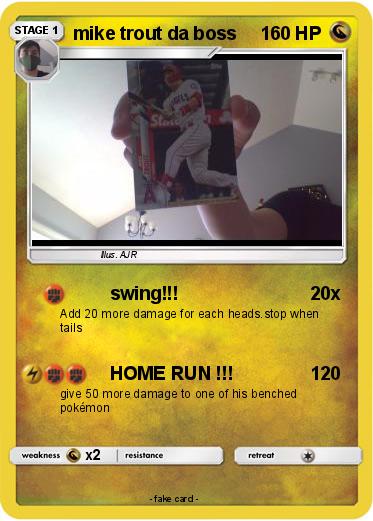Pokemon mike trout da boss
