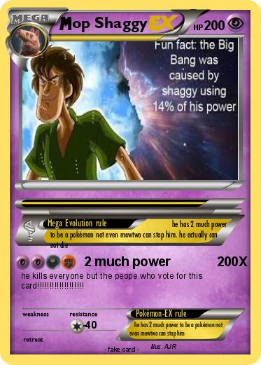 Pokemon op Shaggy