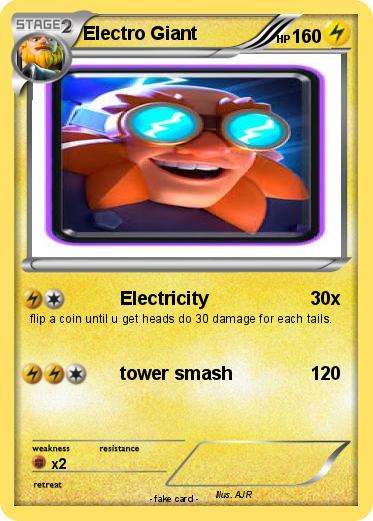 Pokemon Electro Giant