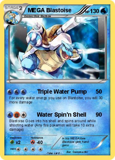 Pokemon MEGA Blastoise