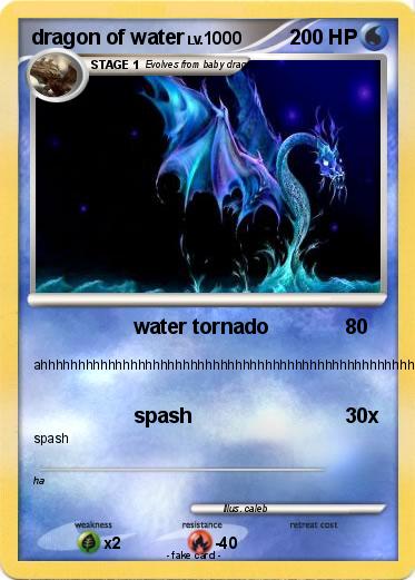 Pokemon dragon of water