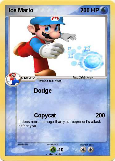 Pokemon Ice Mario