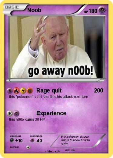 Pokemon Noob