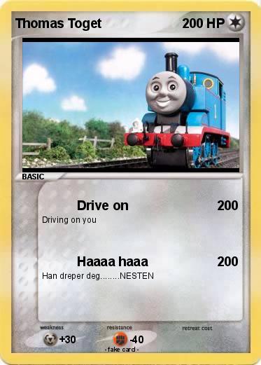 Pokemon Thomas Toget