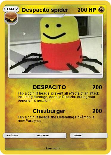 Pokemon Despacito spider