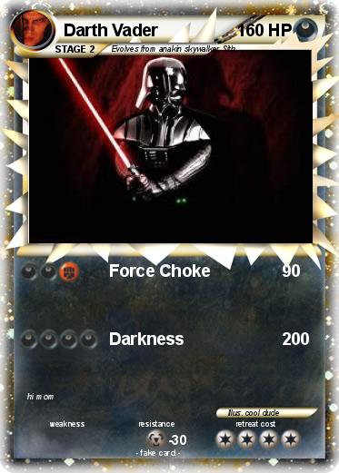 Pokemon Darth Vader